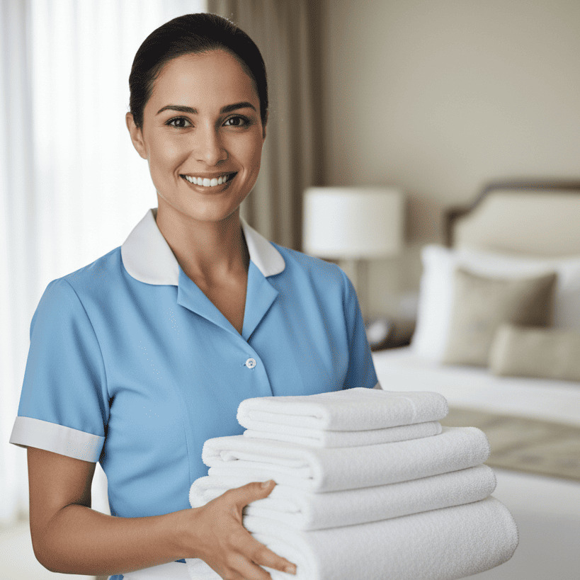 [Imagem de um quarto perfeitamente arrumado]