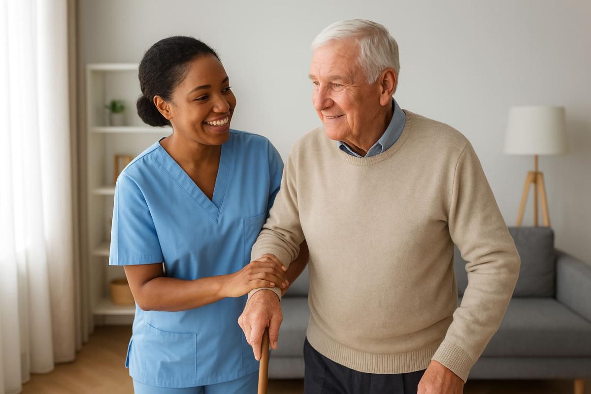 Cuidador de idosos em casa: responsabilidades, salário e direitos trabalhistas